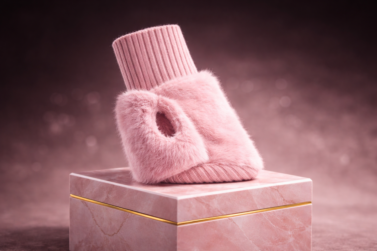 Gants d'hiver souples sans doigts pour femmes – Mitaines douillettes et chaudes pour les poignets